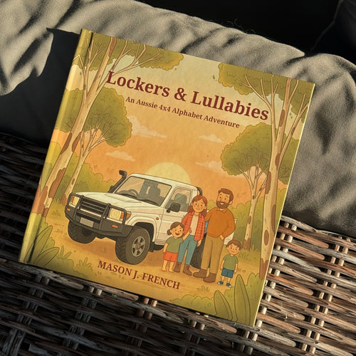 Lockers & Lullabies — An Aussie 4x4 Alphabet Adventure Book